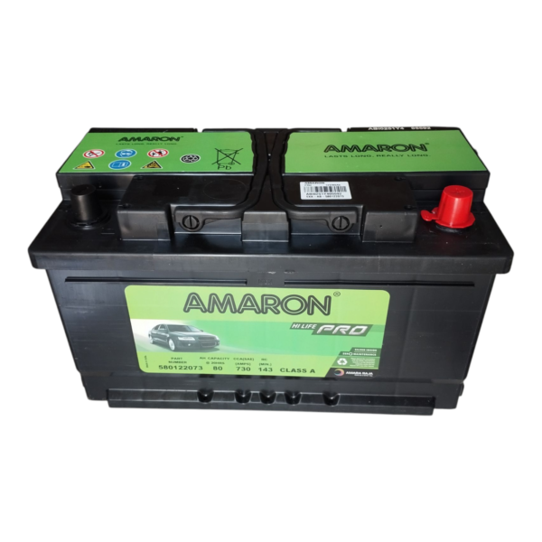 Amaron Din 80 12v/80Ah SMF