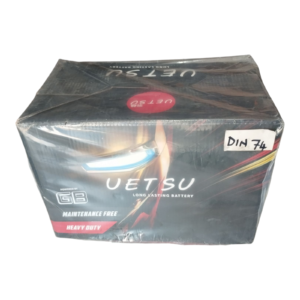 Uetsu MF DIN 74 Car Battery